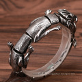 Fashion Hip Hop Silver Jewelry Stainless Steel Jewelry Animal Lion Bracelet